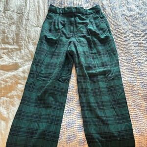 Aritzia Effortless Pant plaid